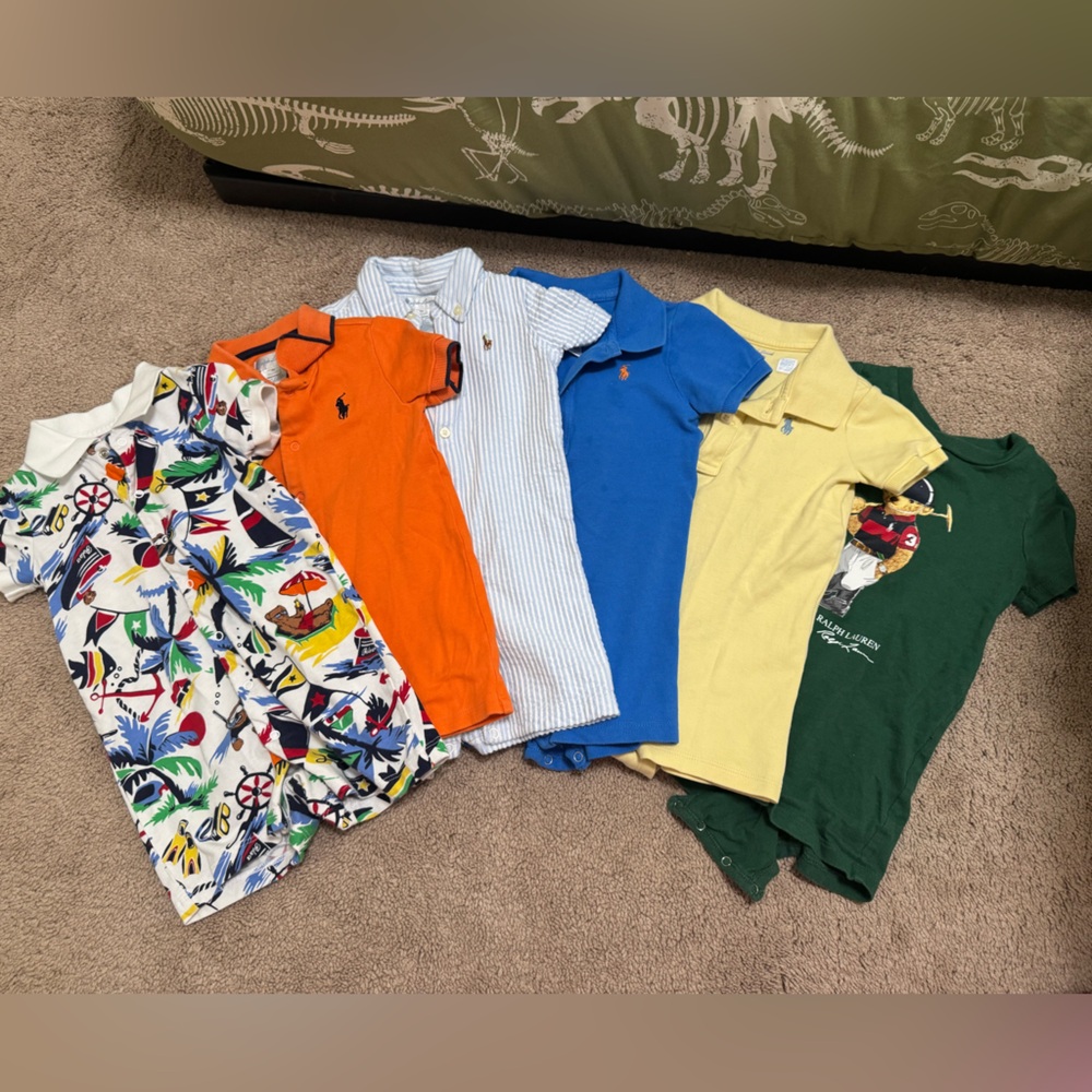 Polo by Ralph Lauren Kids Polos - Multicolor Set